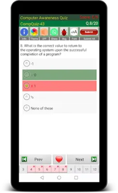 Computer Awareness quiz android App screenshot 0
