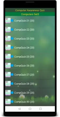 Computer Awareness quiz android App screenshot 12